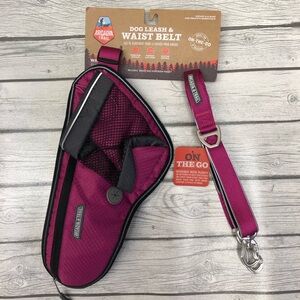 Arcadia Trail Dog Leash and Waist Belt NWT